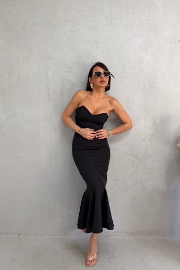 JACQUELINE BLACK MIDI SIRENA HALJINA