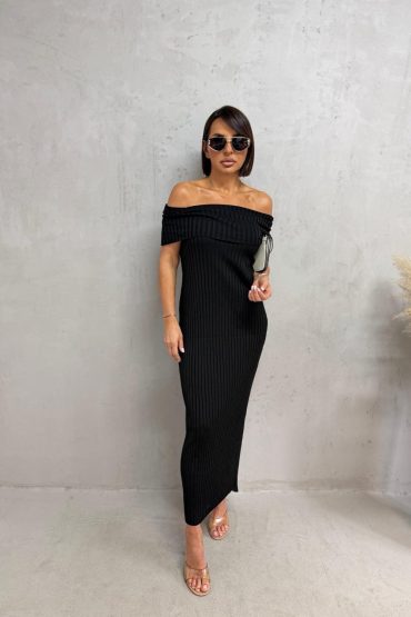 NYLA BLACK BASIC DUGA HALJINA