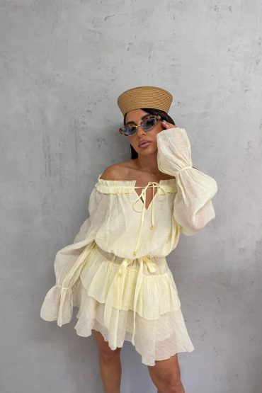 MELISSA BUTTER LEPRŠAVA BOHO HALJINA